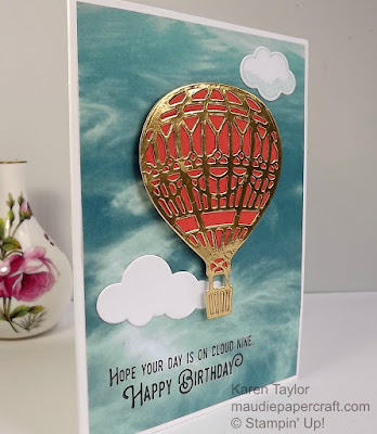 Stampin' Up! Lift Me Up birthday card