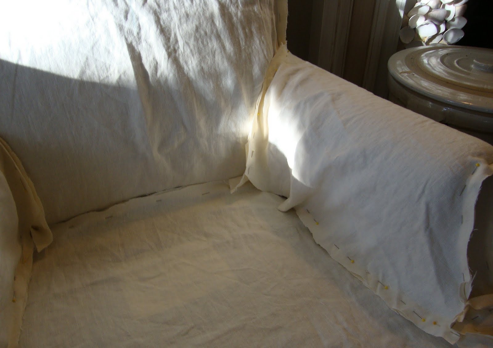  Leather Chair Slipcover Project Lady Butterbug