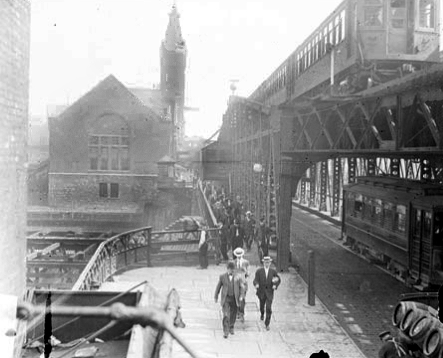 November 2, 1906 Wells Street Tragedy Averted Connecting the Windy