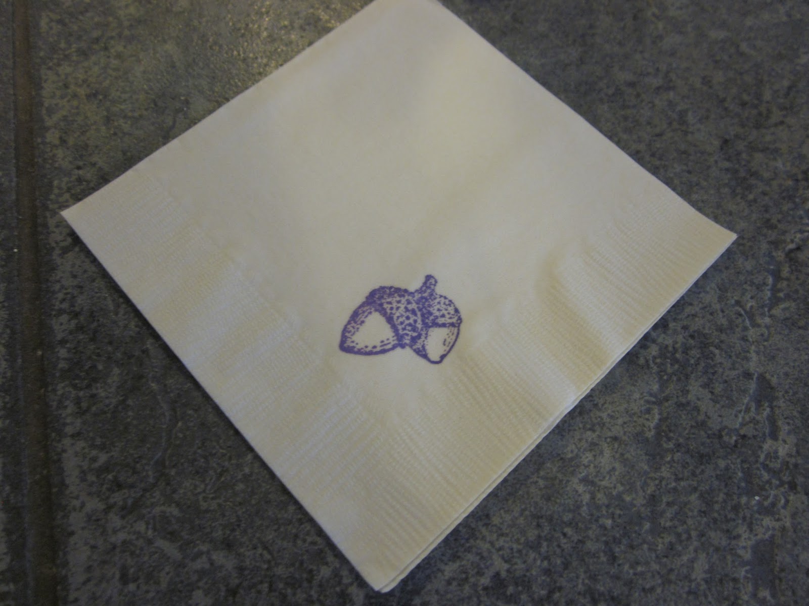 Queen B Creates Personalized Paper Napkins