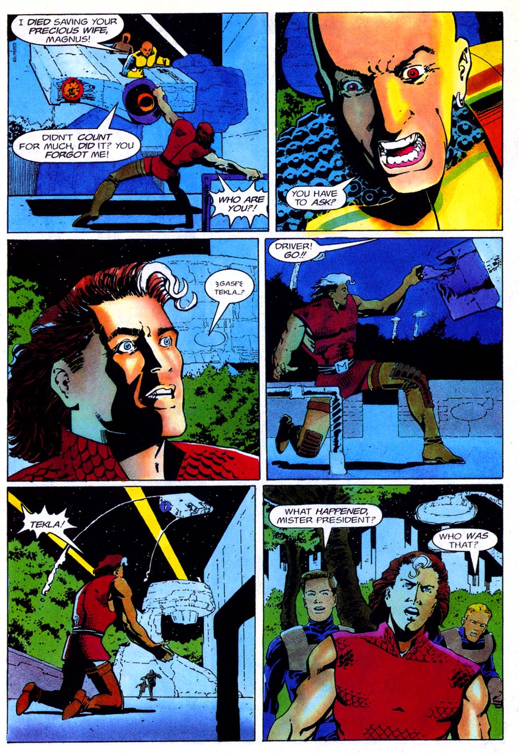 Read online Magnus Robot Fighter (1991) comic -  Issue #50 - 7