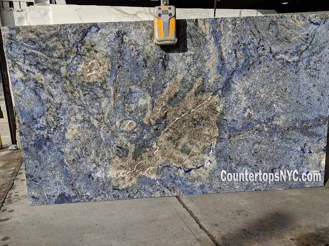 Blue Bahia Granite Slabs NYC