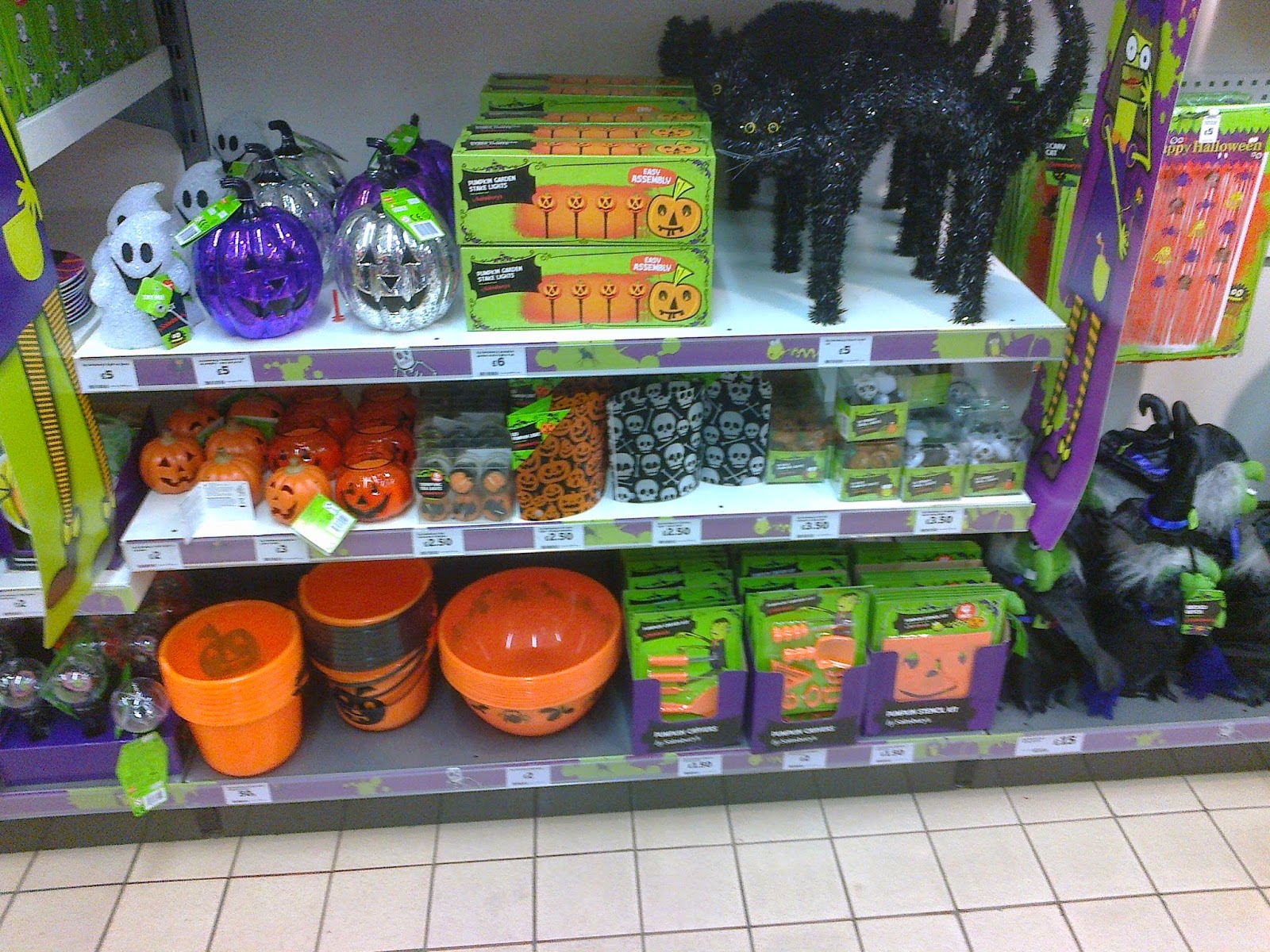 Halloween Vinces dark delights Sainsburys possibly underwhelms at 
