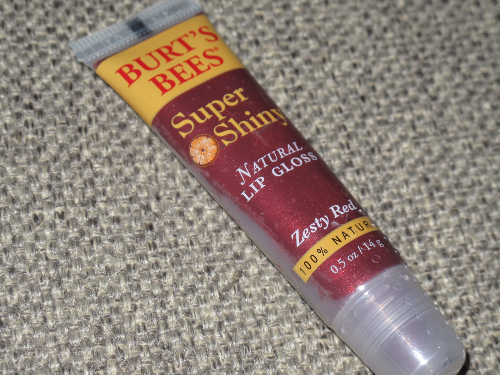 Burt's Bees Super Shiny Lip Gloss Zesty Red
