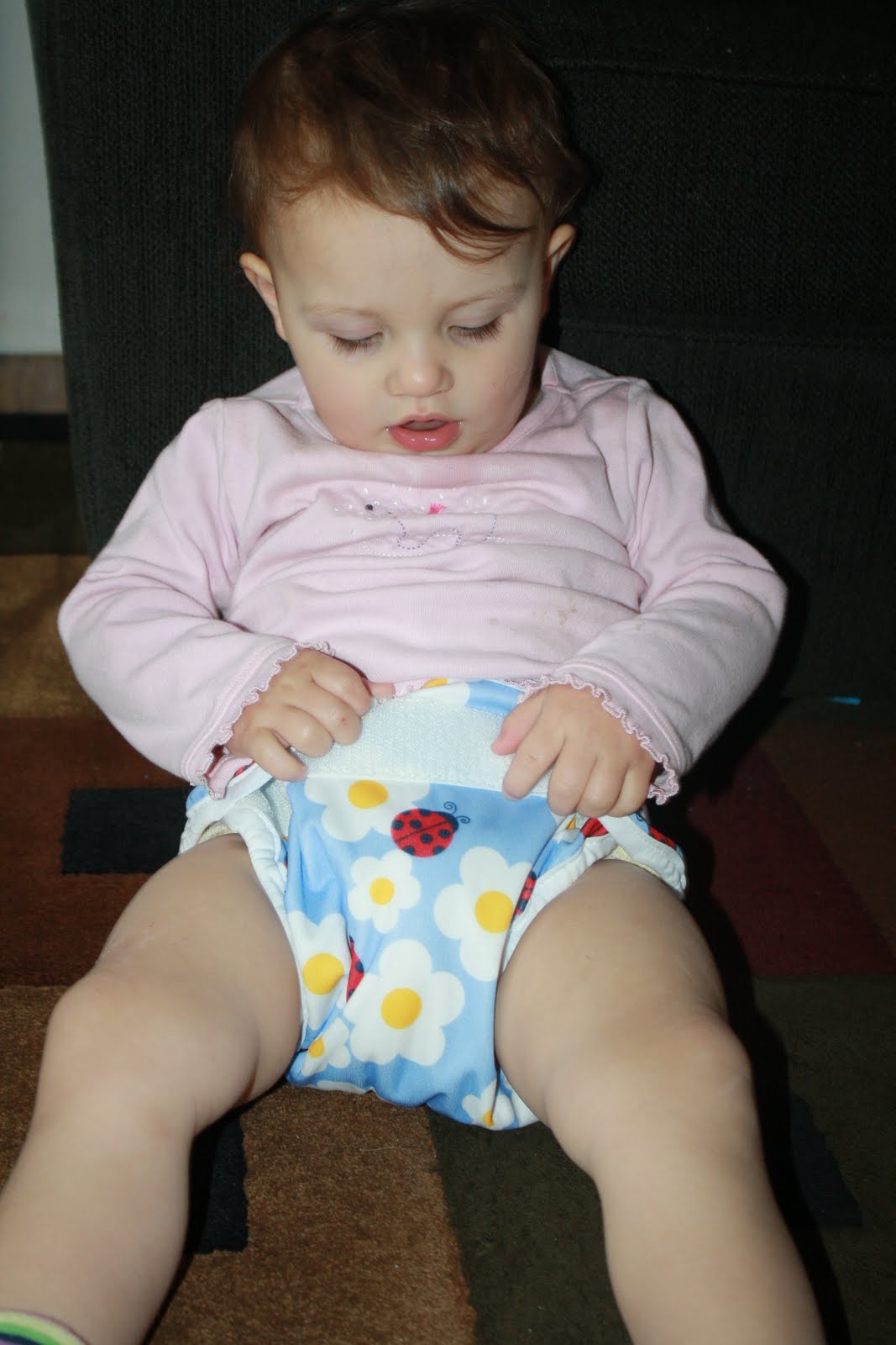 Time fly's when your having fun The great cloth diaper change