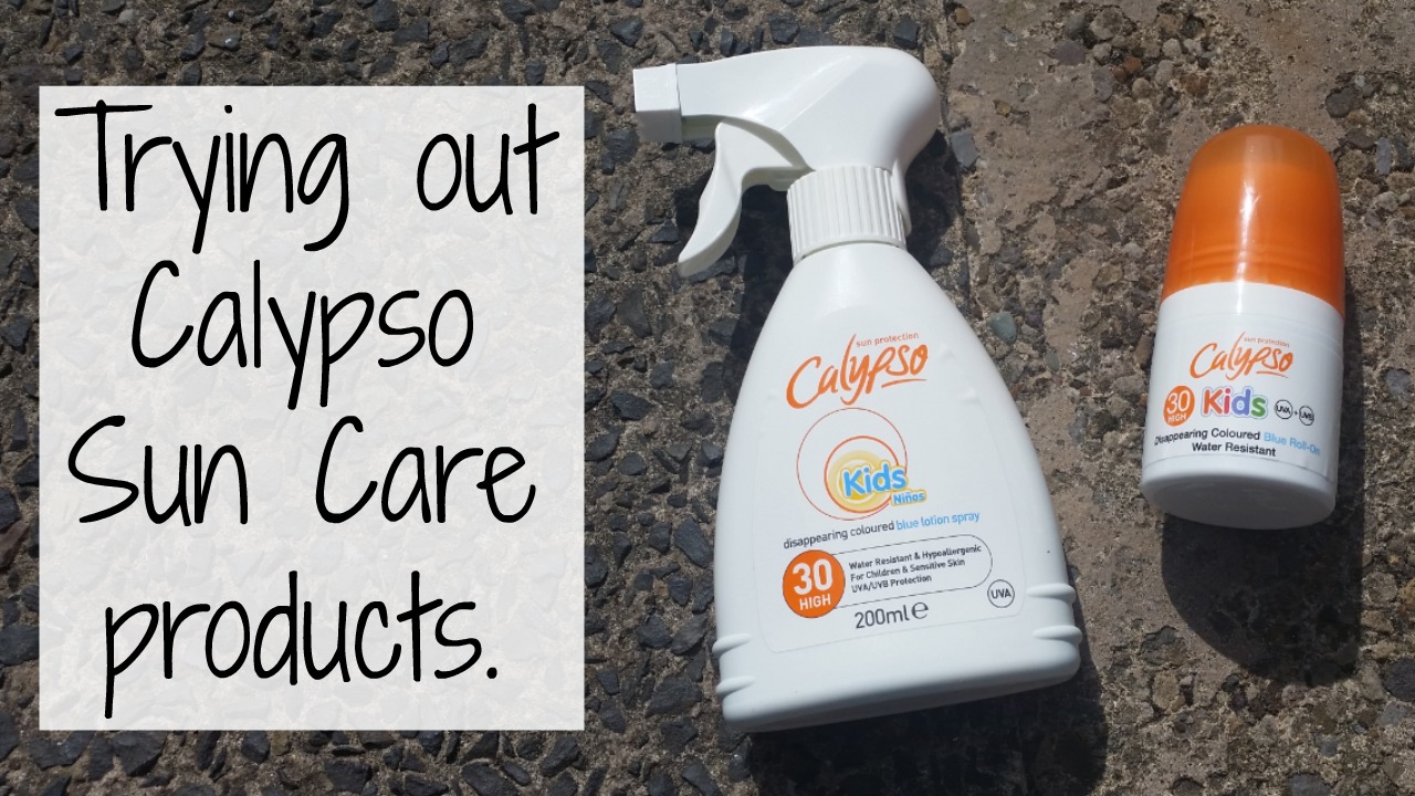 Life As Kim Trying out Calypso Sun Care products....