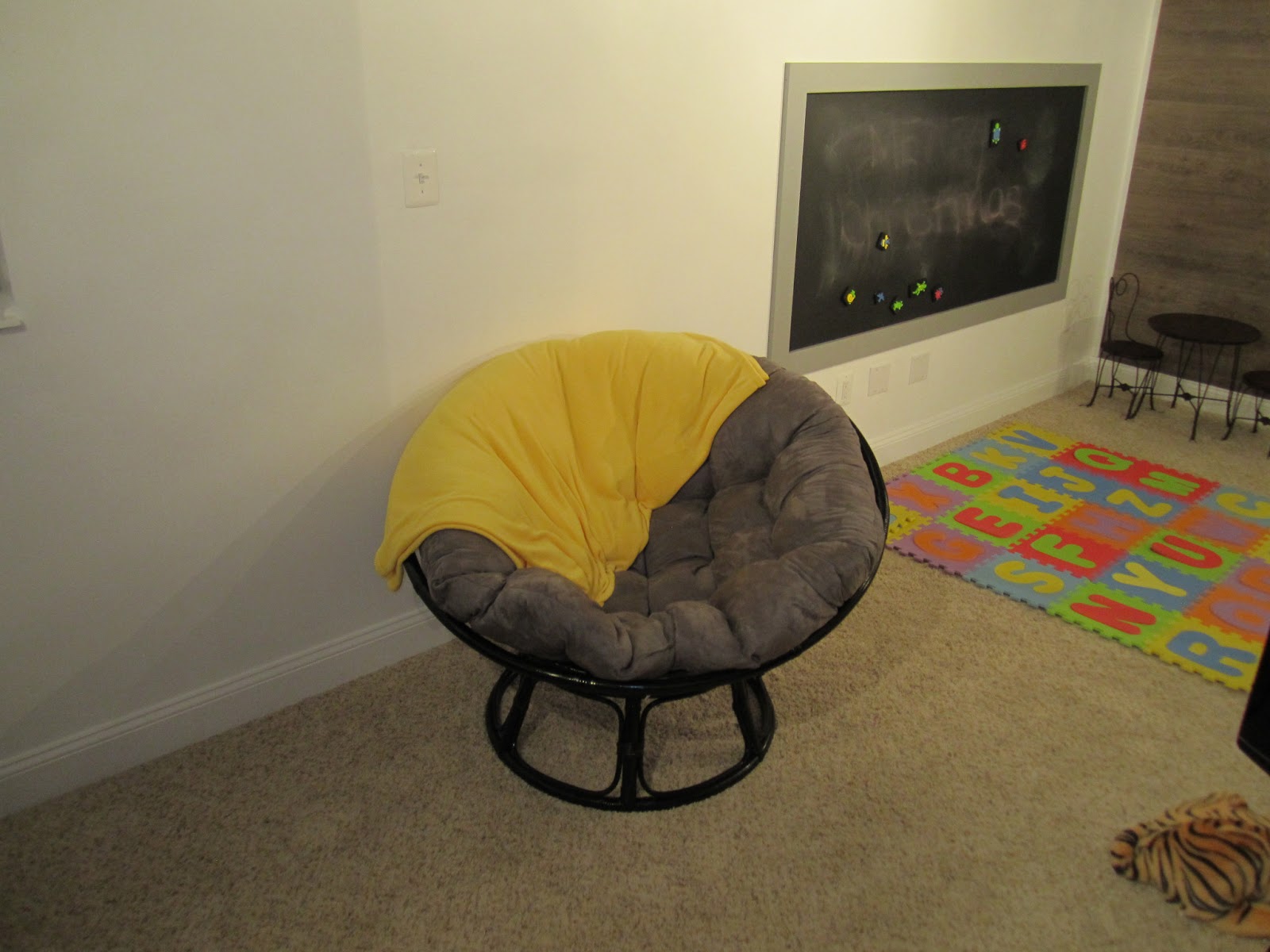 Projects of Plenty: Basement build: Basement is finally complete!!