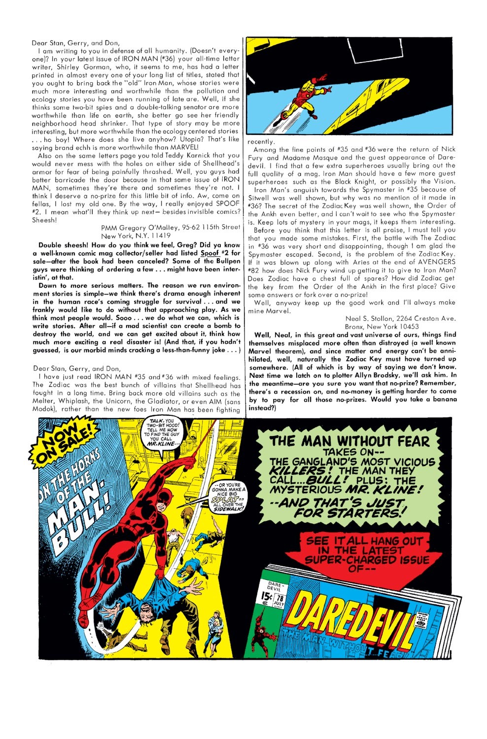 Read online Iron Man (1968) comic -  Issue #40 - 22