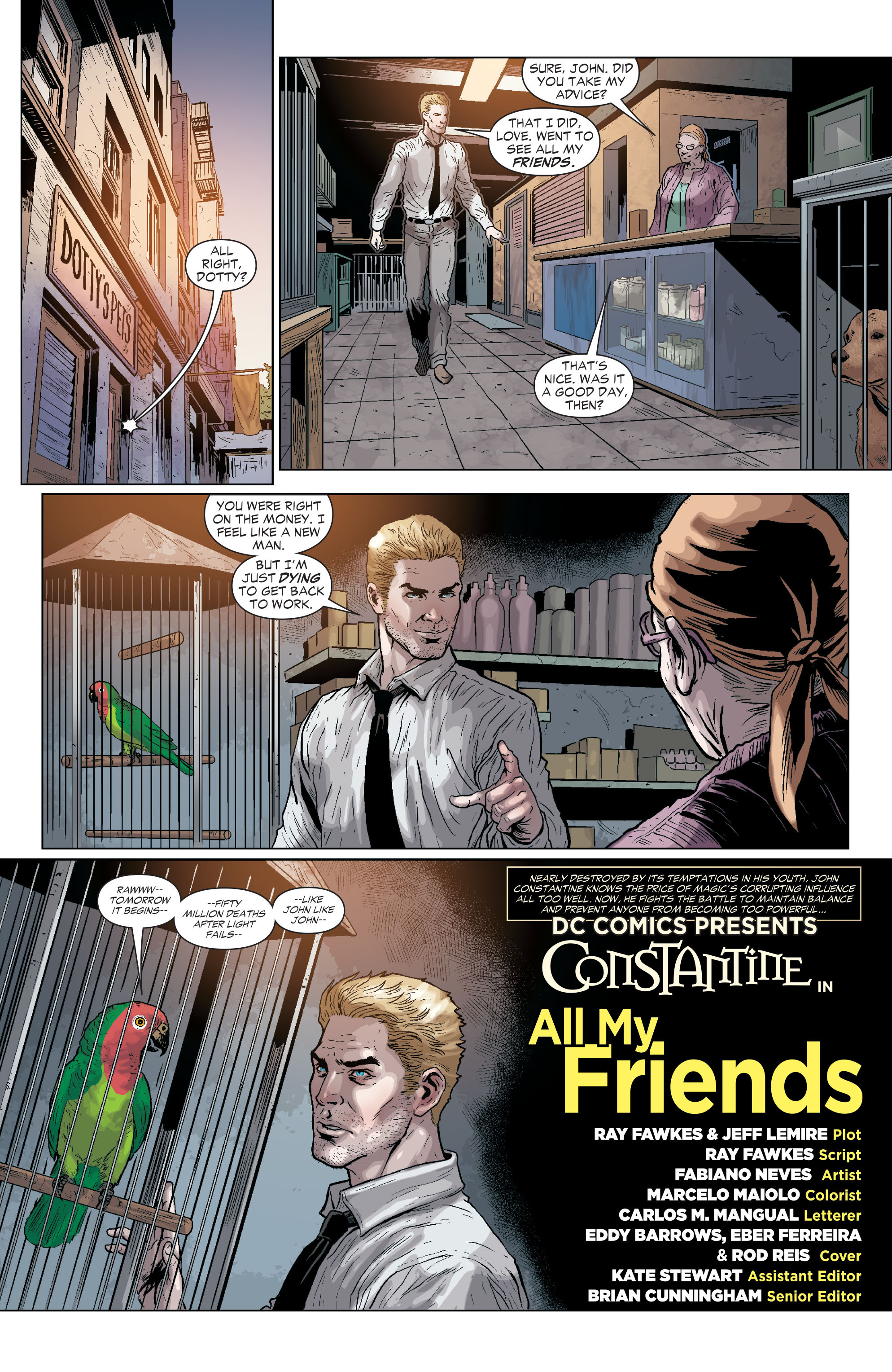 Read online Constantine comic -  Issue #4 - 21