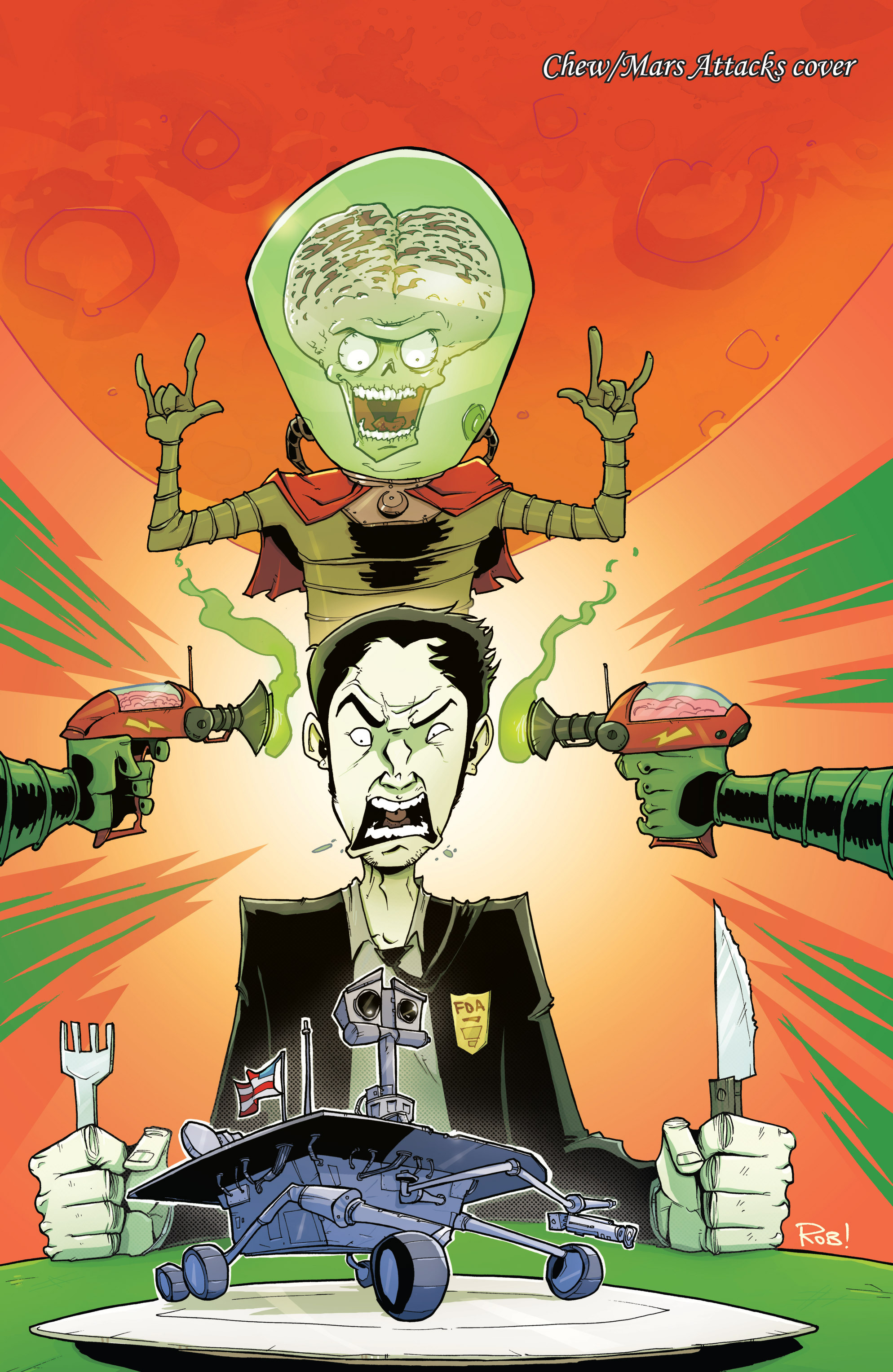 Read online Chew comic -  Issue # _TPB 7 - Bad Apples - 125