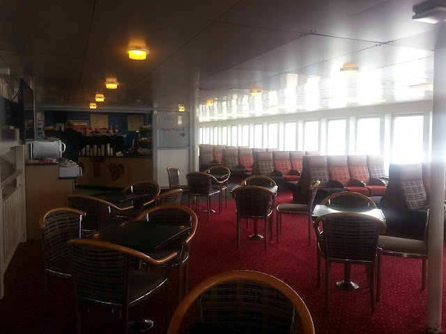 Wightlink Ferry Seating Area