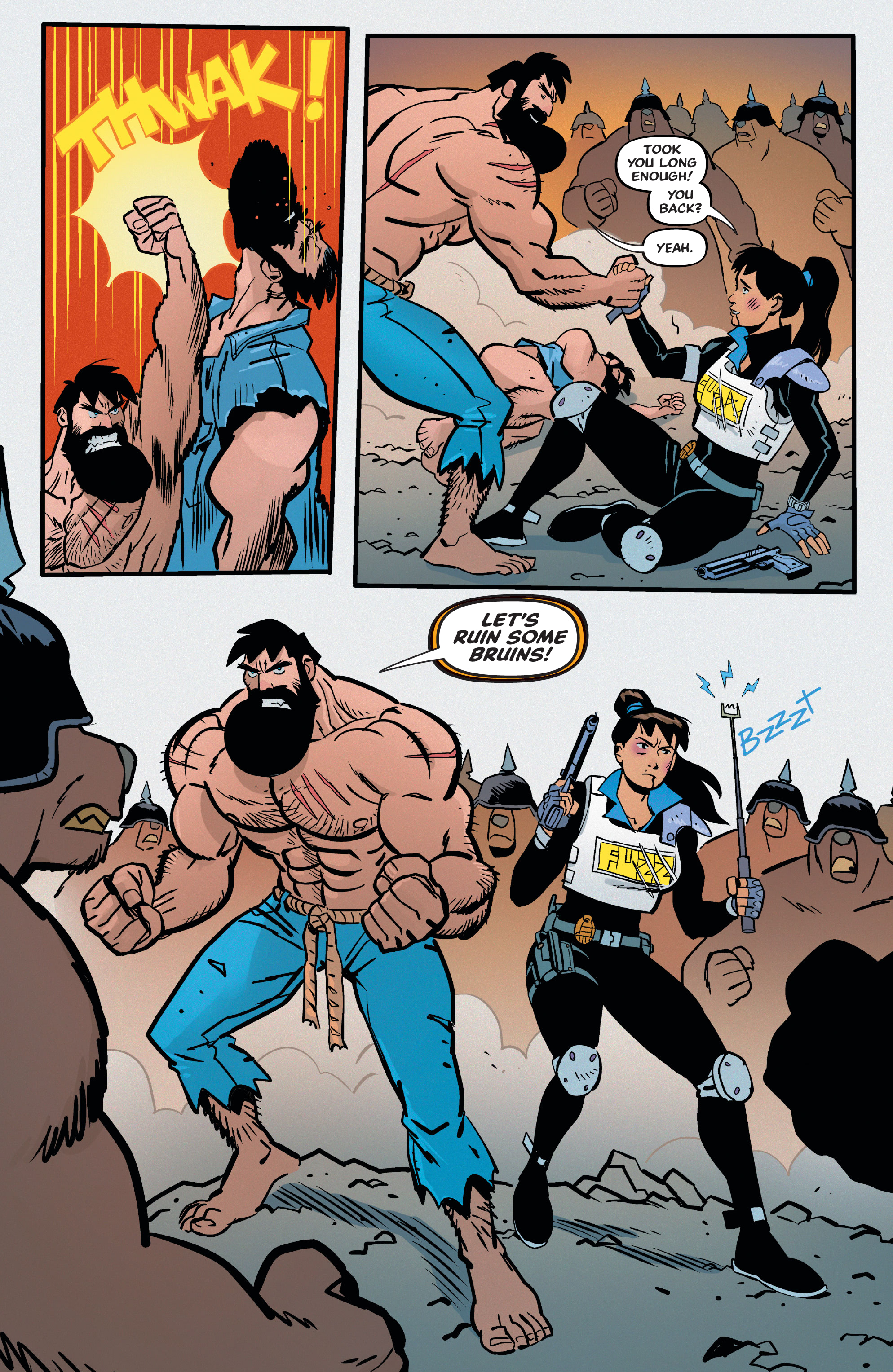Read online Shirtless Bear-Fighter! 2 comic -  Issue #6 - 17