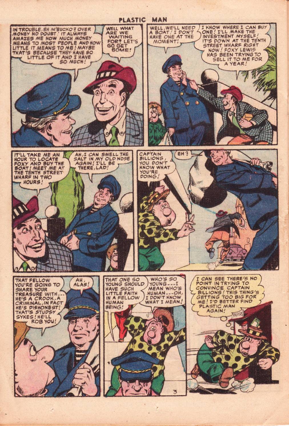 Read online Plastic Man (1943) comic -  Issue #47 - 21
