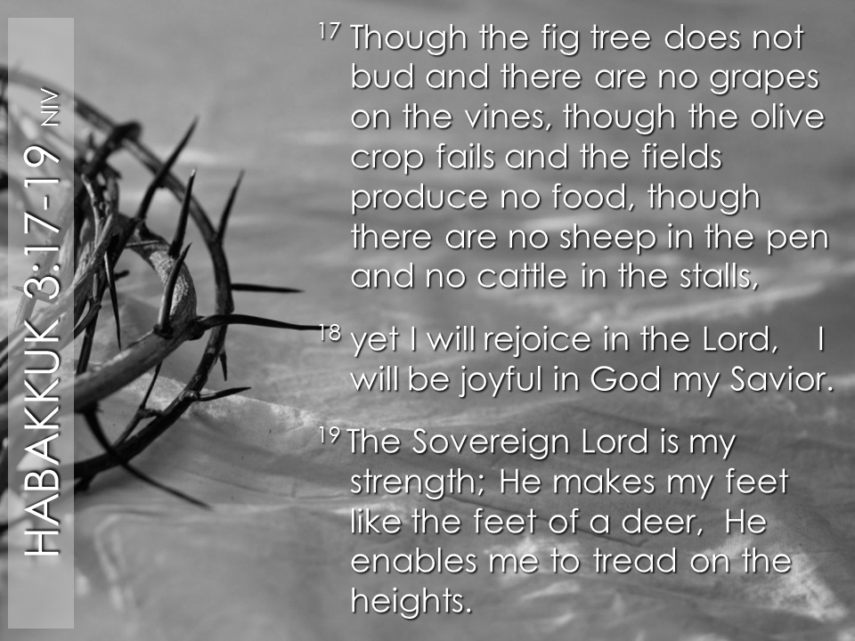 Pastor Ramil Carmen's Blogs Worship When Things Don't Go Well