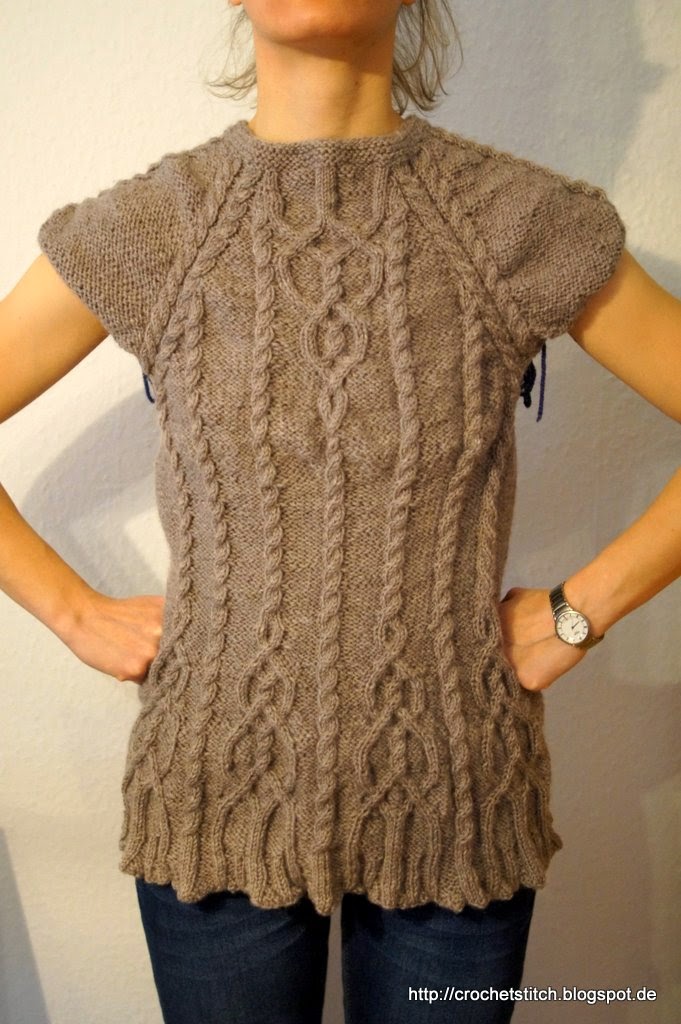 Raglan Von Oben Stricken Mit Muster Crochet & Knitting Stitch: RVO - Raglan von Oben - Pullover "Alana"