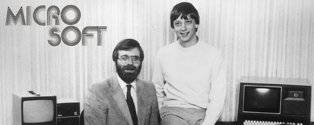 Bill Gates dan Paul Allen Bill Gates dan Paul Allen