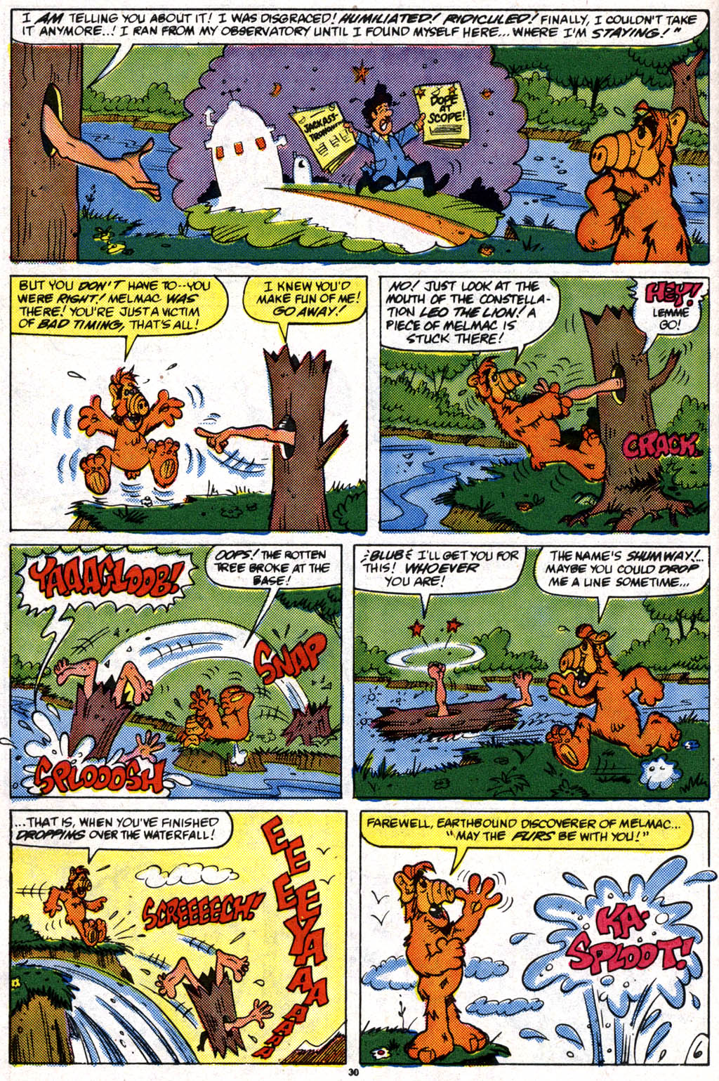 Read online ALF comic -  Issue #10 - 23