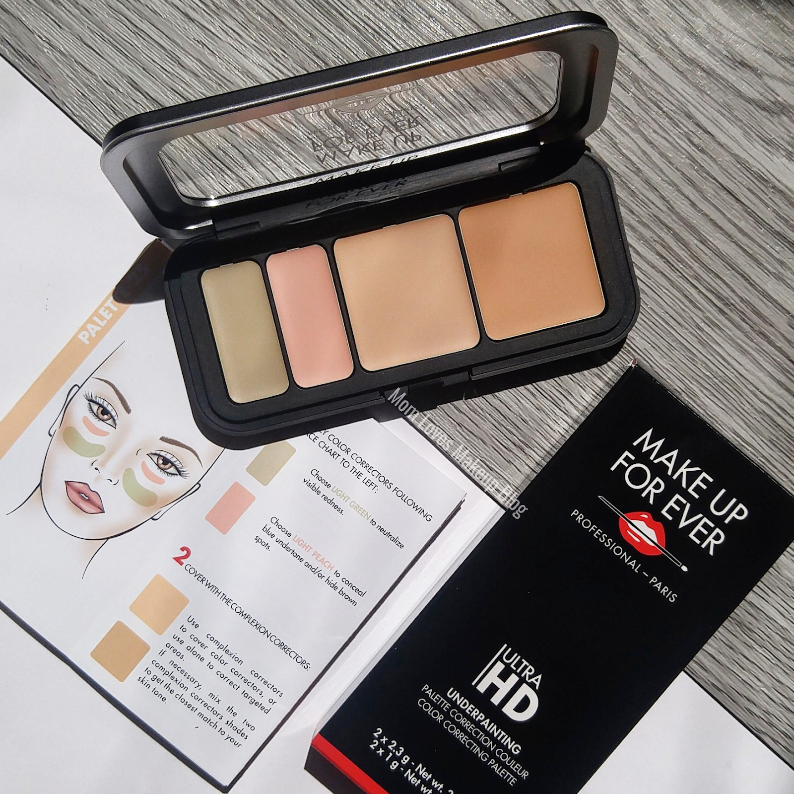 Mom Loves Makeup: MAKE UP FOR EVER's Ultra HD Underpainting Color  Correction Palette & Ultra HD Soft Light Liquid Highlighter