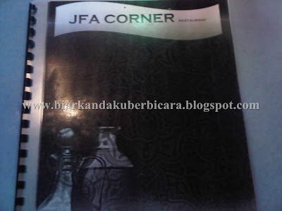 F&B = JFA Corner Restaurant
