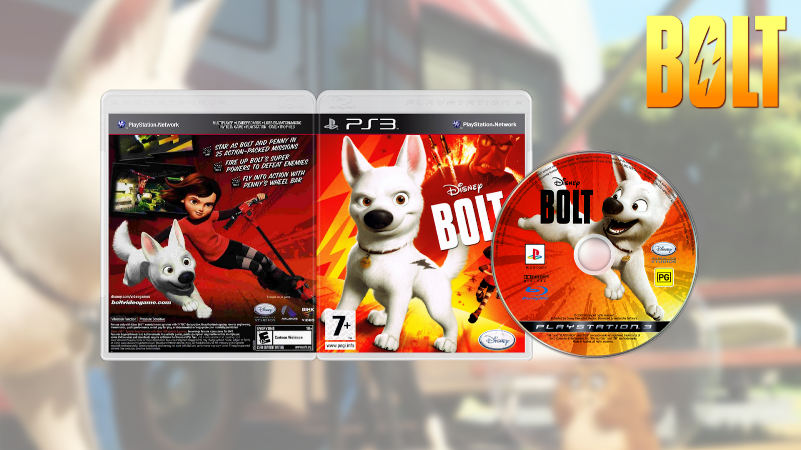 GODDY GAMES BOLT PS3 BLES