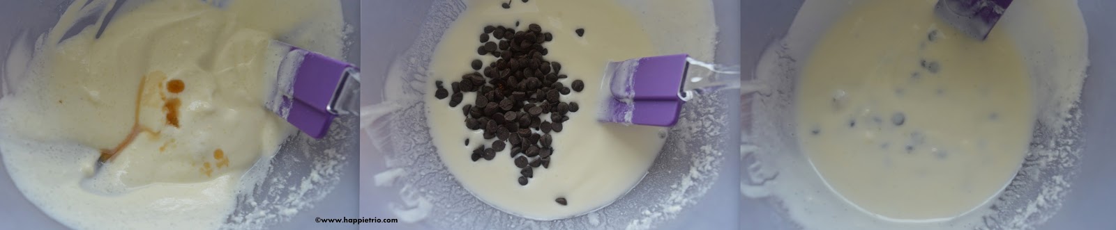 Step 2 how to make Yogurt Chocochip Popsicles