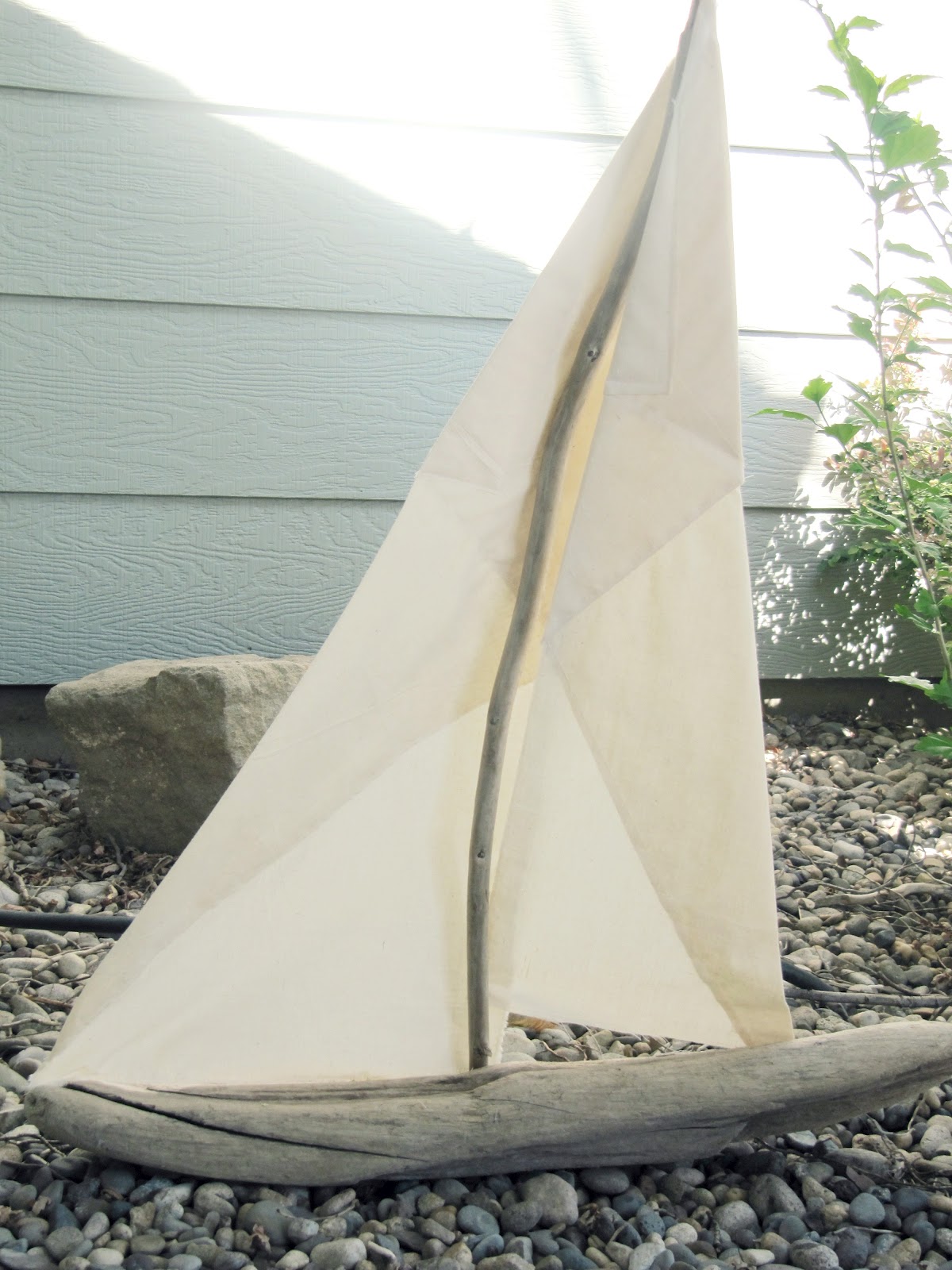 Driftwood Sailboat