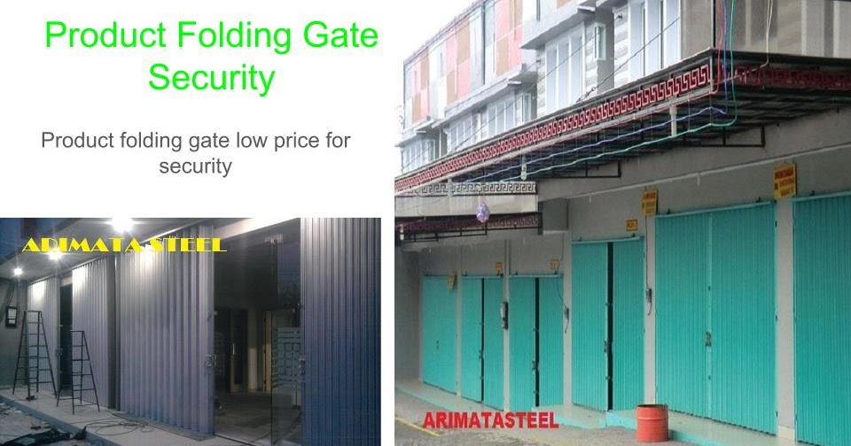 Harga Pintu Folding Gate Bogor