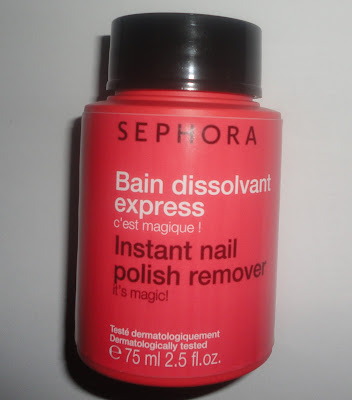 sephora instant nail polish remover