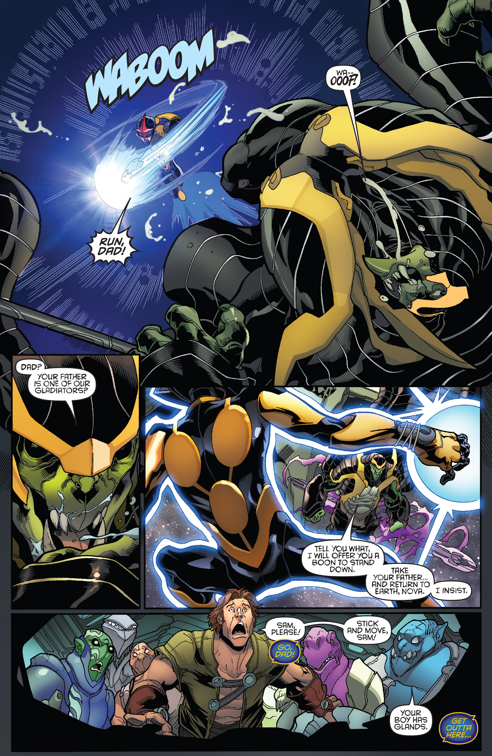 Read online Nova (2013) comic -  Issue #30 - 8