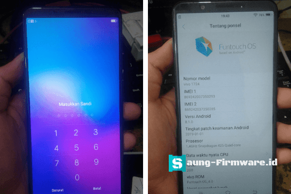 Solusi Vivo Y71 1724 Lupa Pola Password Terbaru 2020 Saungfirmware