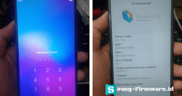 Solusi Vivo Y71 (1724) Lupa Pola Password Terbaru 2020
