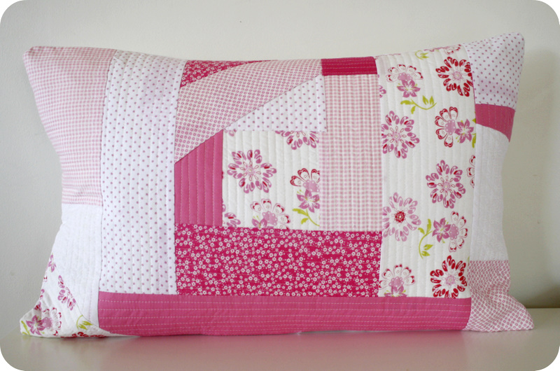 TEEK Quilt as you go cushion