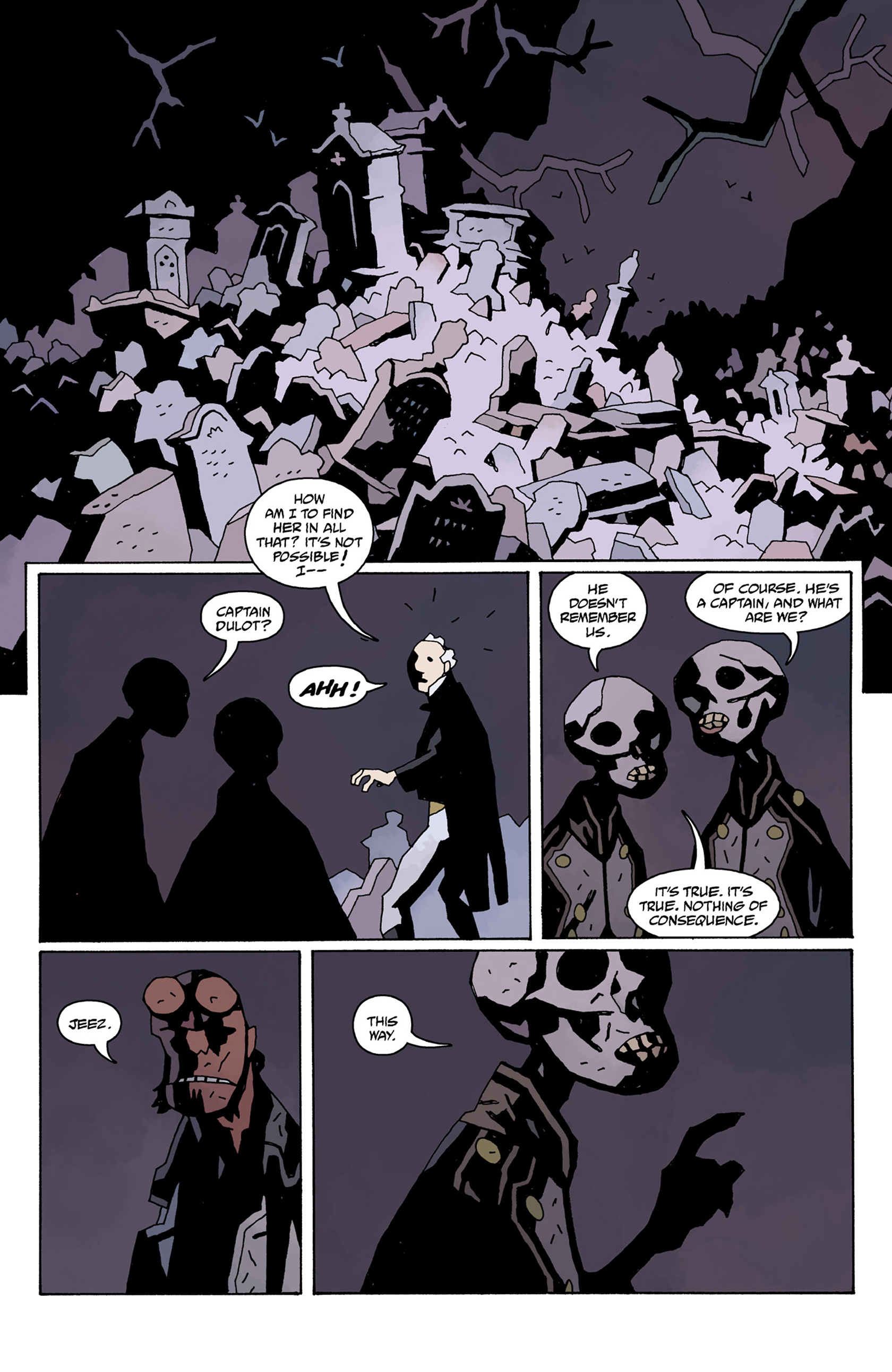 Read online Hellboy In Hell comic -  Issue # _TPB 1 - 111