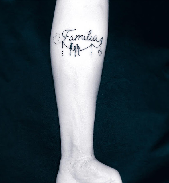 tatuagens para homenagear a família tatuagens para homenagear a família