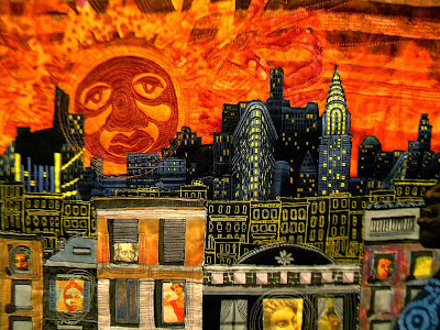 Harlem Memorabilia Reflections in Fiber