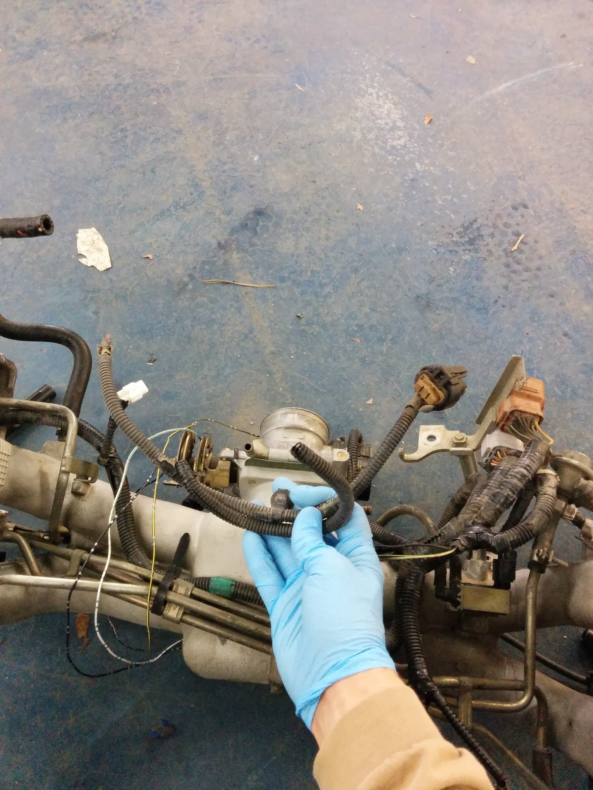 Love'n it out Westfalia Subaru Intake Manifold Installed