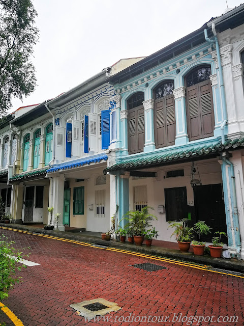 Emerald Hill Road bei Orchard Road in Singapur
