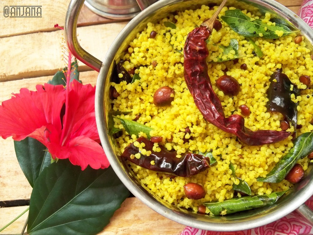 housewivesdiary FOXTAIL MILLET LEMON RICE