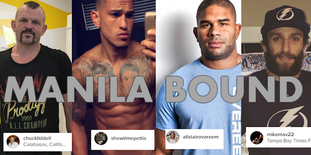 UFC Stars Liddell, Pettis, Overeem and Chiesa will be in Manila for UFC Manila 2! Details 