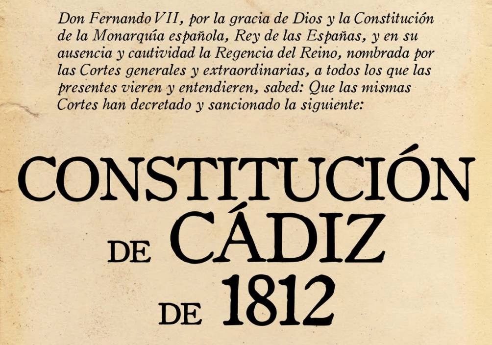 Constituciones Españolas Derecho Constitucional Constituciones Españolas Derecho Constitucional