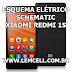 Esquema Elétrico Smartphone Celular Xiaomi Redmi 1S Plus Manual de Serviço 