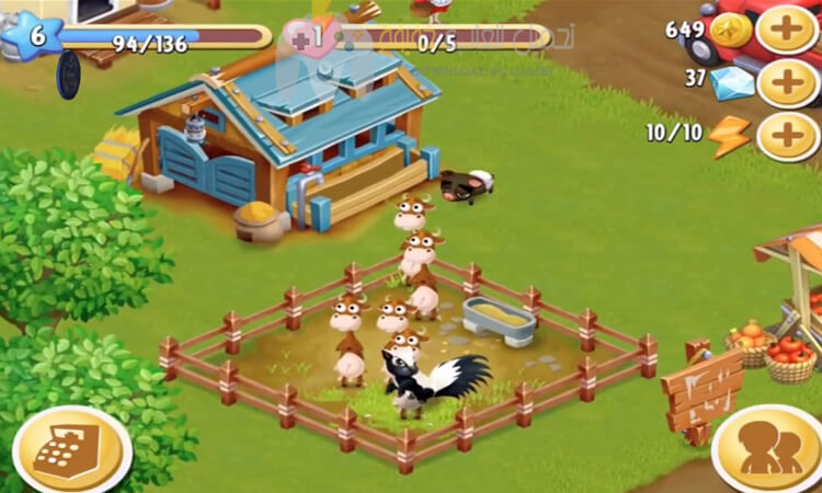 تحميل لعبة المزرعة  Happy Farm للكمبيوتر