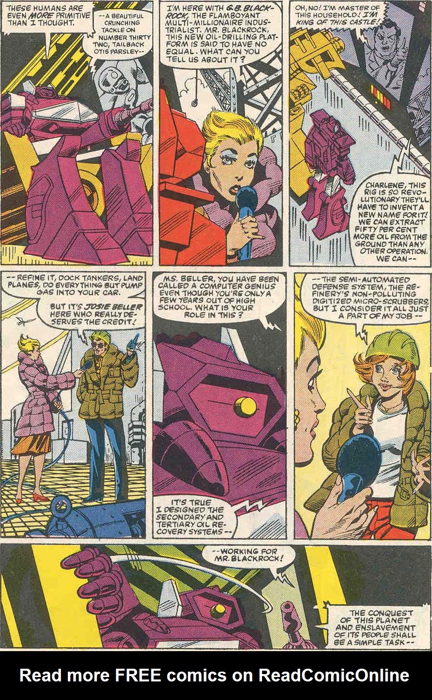 Read online The Transformers (1984) comic -  Issue #5 - 4