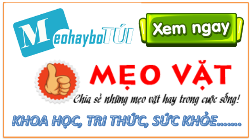 Mẹo vặt bỏ túi