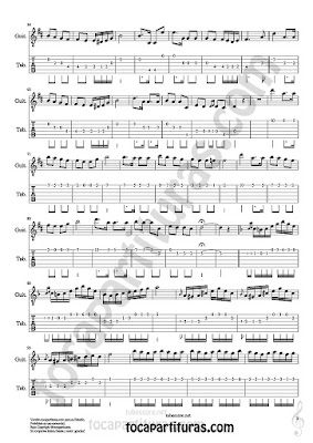 Czardas Tab Sheet Music for Guitar Classical Music Score