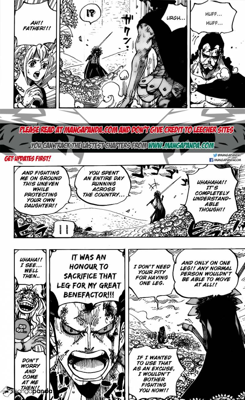 One Piece Ch 776: The Coliseum Hero