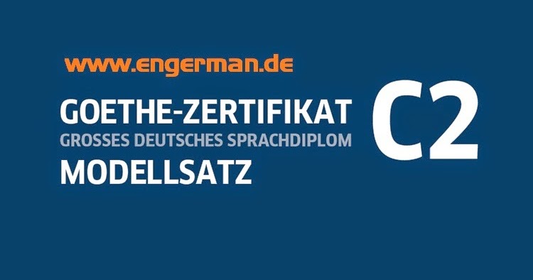 Goethe C2 Prüfung Modelltest Goethe Zertifikat C2 Modelltest Musterprufung 1 + Lösungen « L E A R N