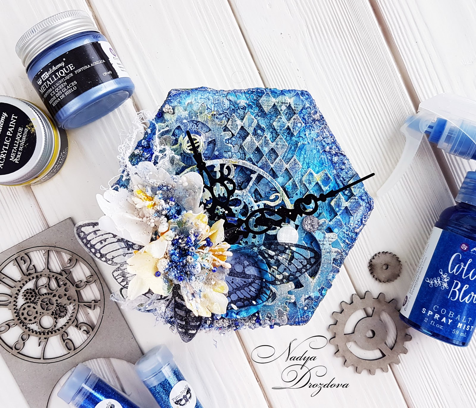 Mixed Media Place Mixed media box by Nadya Drozdova