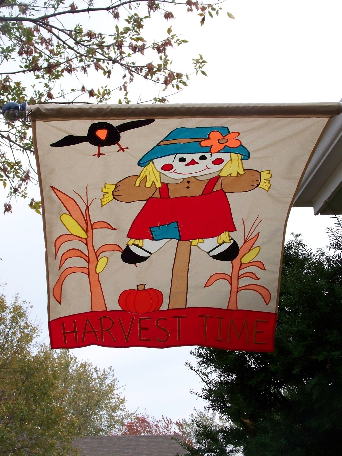 Tell Me A Story: GARDEN FLAGS