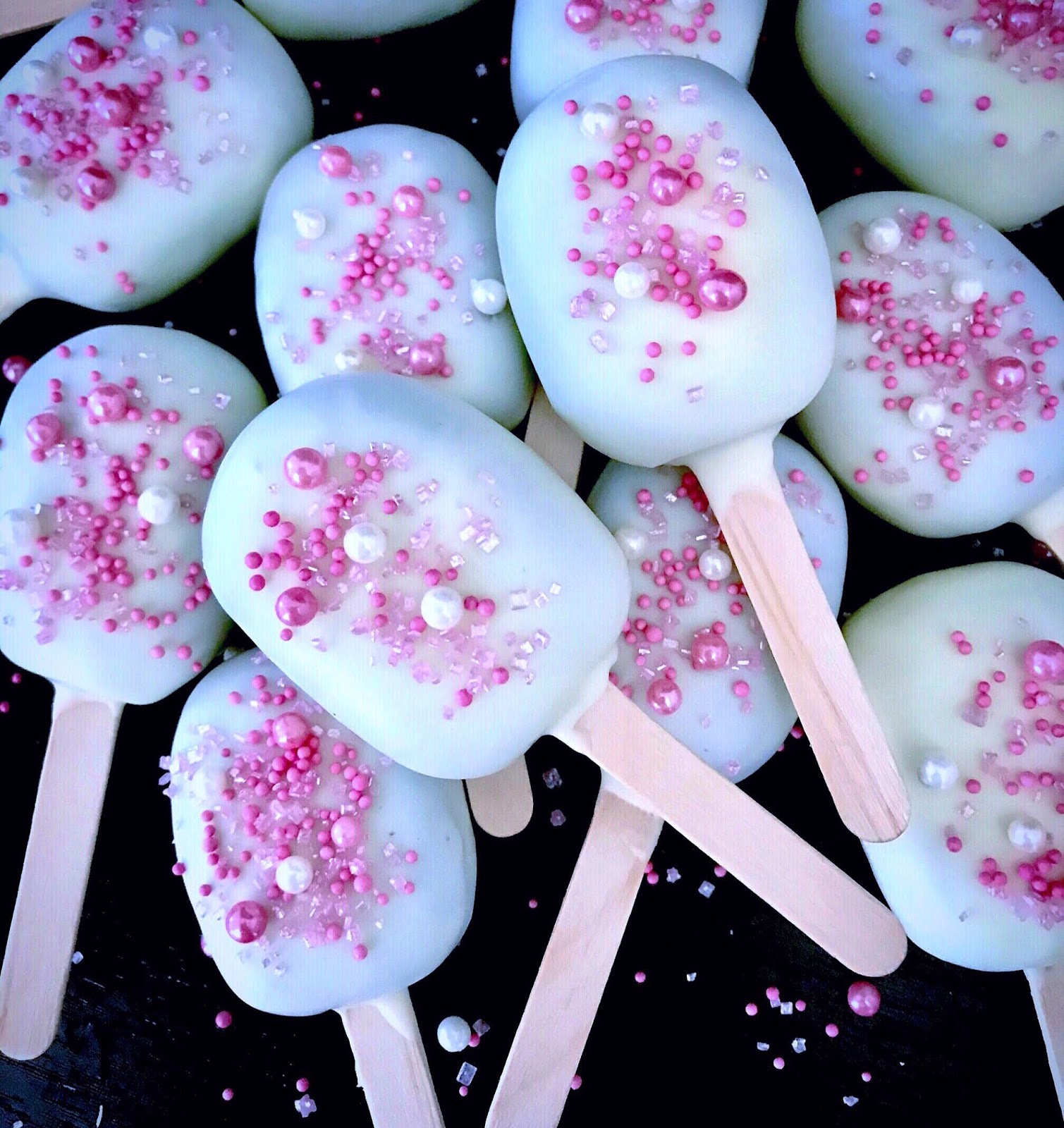White Chocolate Cakesicles